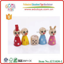 Animal Flying Game Wooden Chess Toys